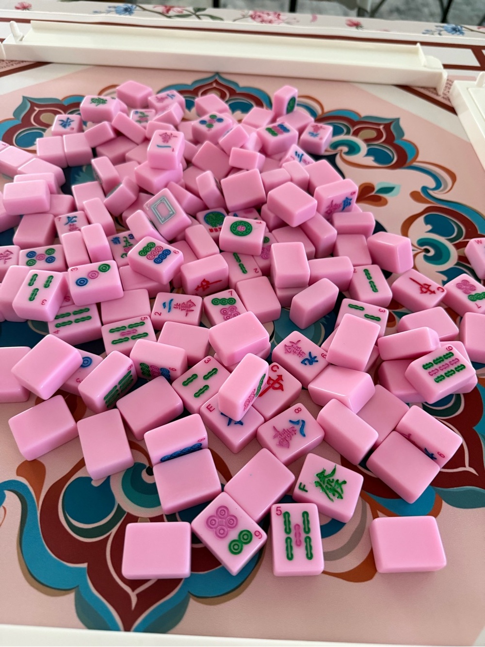 Pink Mahjong Tile Set Hobby Lobby
